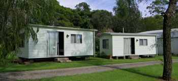 cabins at Camden Haven Airfield